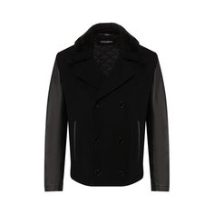 Комбинированное пальто Dolce & Gabbana