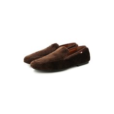Меховые лоферы Crispi Bally