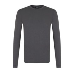 Однотонный джемпер из вискозы Giorgio Armani
