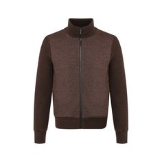 Бомбер из смеси шелка и кашемира Corneliani