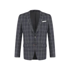 Пиджак из смеси шерсти и хлопка BOSS