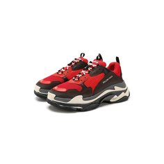 Комбинированные кроссовки Triple S Balenciaga
