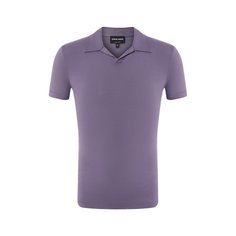 Поло из вискозы Giorgio Armani