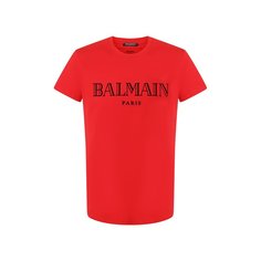 Хлопковая футболка Balmain