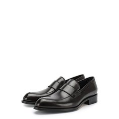 Кожаные лоферы с перемычкой Brioni