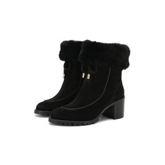 Замшевые сапоги Buffy 65 Jimmy Choo