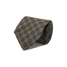 Галстук из смеси шерсти и шелка Kiton