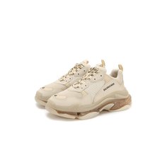 Комбинированные кроссовки Triple S Clear Sole Balenciaga