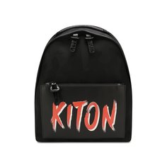 Рюкзак с отделкой из кожи аллигатора Kiton