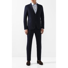 Костюм из смеси кашемира и хлопка Ermenegildo Zegna