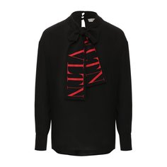 Шелковая блузка Valentino