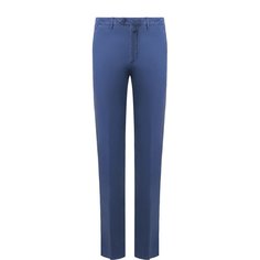 Хлопковые брюки прямого кроя Kiton