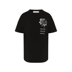Хлопковая футболка Valentino