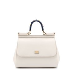 Сумка Sicily medium с декорированной ручкой Dolce & Gabbana