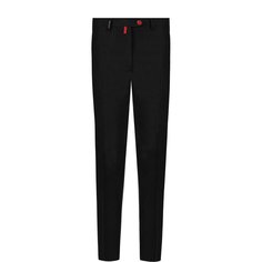 Льняные брюки прямого кроя Kiton