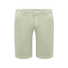 Шорты из смеси хлопка и шелка Kiton