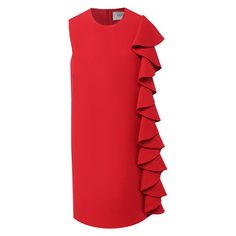 Платье из смеси шерсти и шелка Valentino