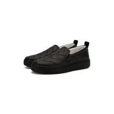 Кожаные слипоны Bottega Veneta