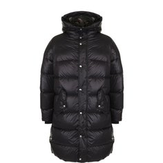 Стеганый пуховик на молнии с капюшоном Valentino