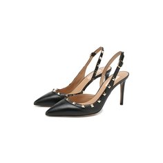 Кожаные туфли Valentino Garavani Rockstud Valentino