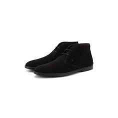 Замшевые ботинки Tod’s Tods