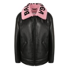 Кожаная куртка Balenciaga