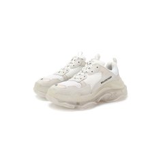 Комбинированные кроссовки Triple S Balenciaga