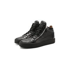 Кожаные кеды Giuseppe Zanotti Design