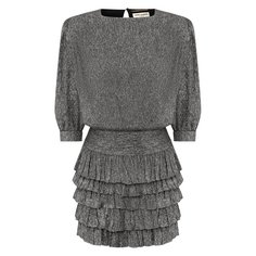 Шелковое платье Saint Laurent
