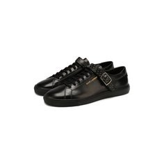 Кожаные кеды Saint Laurent