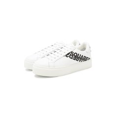 Кожаные кеды Dsquared2