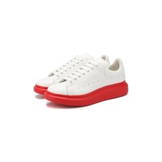 Кожаные кеды Alexander McQueen