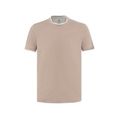 Хлопковая футболка Brunello Cucinelli