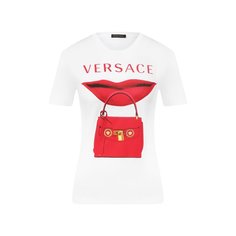 Хлопковая футболка Versace