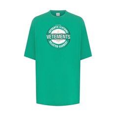Хлопковая футболка Vetements