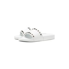 Резиновые шлепанцы Valentino Garavani Rockstud Valentino