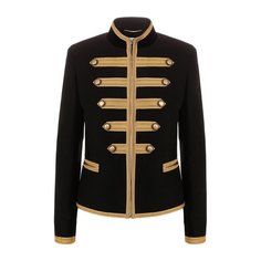 Хлопковый жакет Saint Laurent
