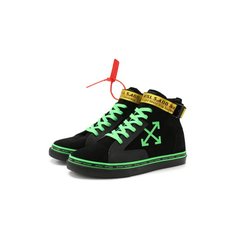 Кожаные кеды Off-White