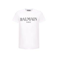Хлопковая футболка Balmain