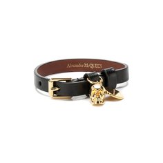 Кожаный браслет Alexander McQueen