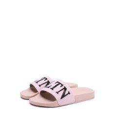 Резиновые шлепанцы Valentino Garavani VLTN Valentino