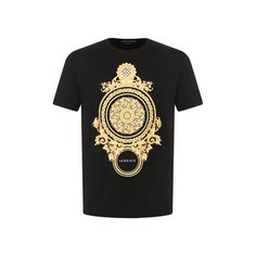 Хлопковая футболка Versace