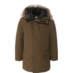 Пуховая парка Langford с меховой отделкой Canada Goose