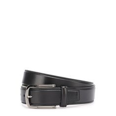 Кожаный ремень с металлической пряжкой Brioni