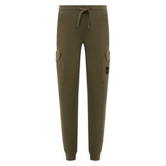 Хлопковые джоггеры Stone Island