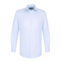 Хлопковая сорочка с воротником кент Canali