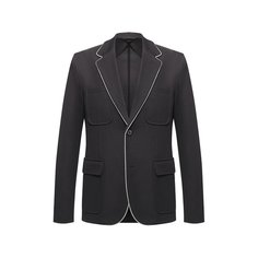 Хлопковый пиджак Lanvin