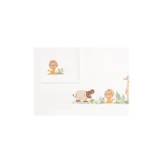 Комплект из хлопковой простыни и наволочки Loretta Caponi