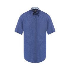 Льняная рубашка с воротником button down Paul&Shark