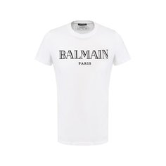 Хлопковая футболка Balmain